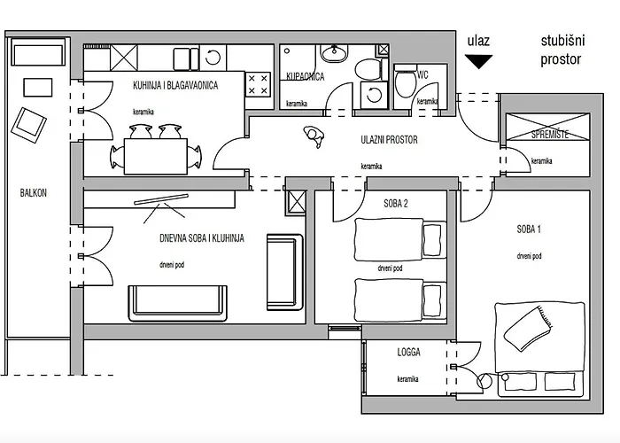 Hvar Lech Spacious 2 Bedroom With Private Parking Apartament Hvar Town